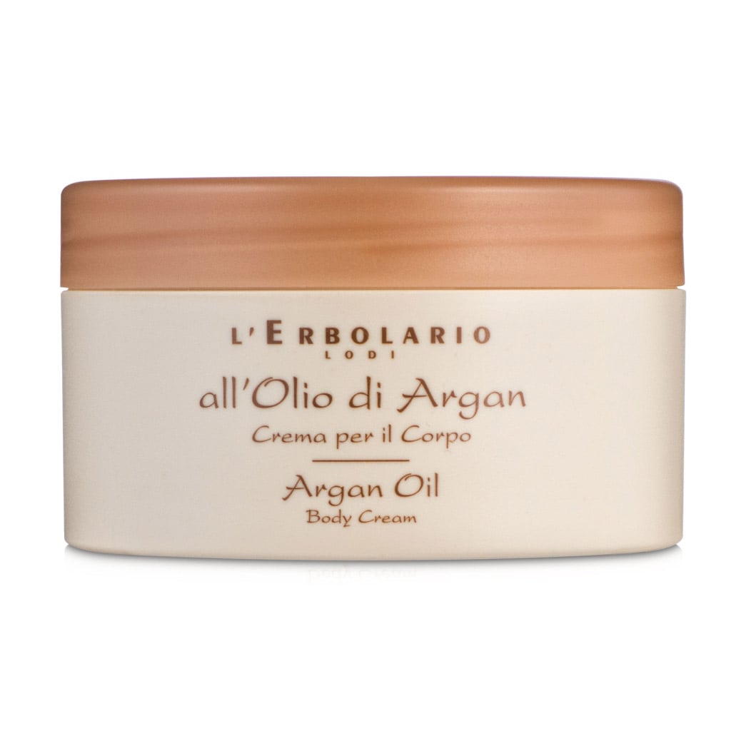 Омолоджувальний крем для тіла L'Erbolario all'Olio di Argan на основі арганової олії, 250 мл